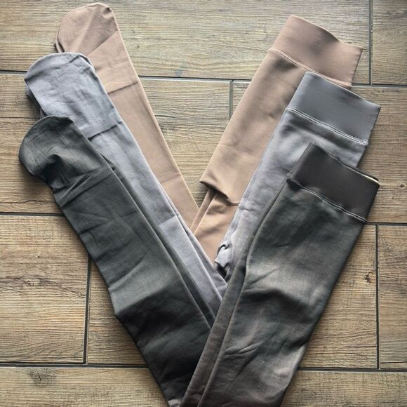 Assorted Neutral Tone (Fleece Lined Leggings) (H118) - Picture 1 of 6